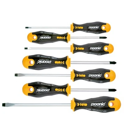 Imagen de Felo JGO. DESTORNILLADORES ERGONIC 7 PIEZAS