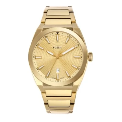 Imagen de Fossil Traditional Everett Reloj, Hombre, Talla: One Size, Gold