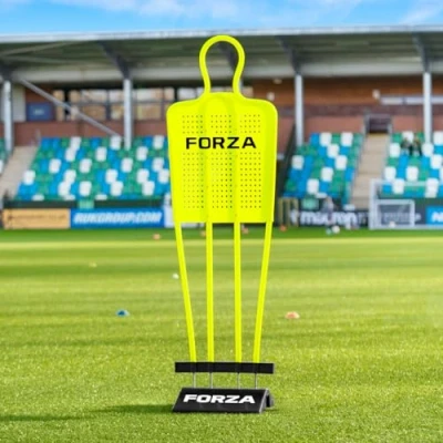 Imagen de FORZA Muñecos de Tiro Libre para Entrenamientos Fútbol Base Opcional Césped Artificial (Variedad Tamaños) (Muñeco + Goma, Junior Pack 1)