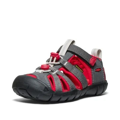 Imagen de Keen Seacamp Unisex Sandalias de senderismo para niños, Talla: 37, Grey Zapatos