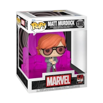 Imagen de Funko Pop! Deluxe: DD 60th Matt Murdock with Radar Daredevil Marvel Comics Cómics Figura de Vinilo Coleccionable Idea Regalo Mercancia Oficial Juguetes para Niños y Adultos