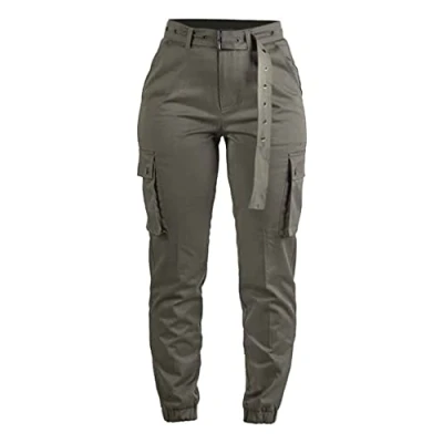 Imagen de Mil Tec Pantalones informales 11139001 Informales, Verde Oliva, Medium para Mujer
