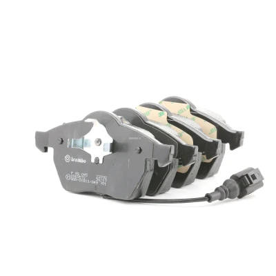 Imagen de BREMBO P 85 045 Juego de pastillas freno con contacto avisador desgaste clip émbolo sin accesorios AUDI: TT Roadster, Coupé norauto,