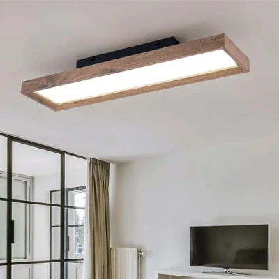 Imagen de Gorssen Plafon Luz LED Techo 30W, Natural 4000K, Plafones Modernas rectángulo para Pasillo Balcón Cocina Dormitorio Pared