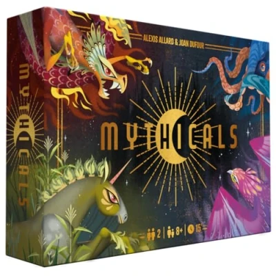 Imagen de Repos Production MYTHICALS Juego de Cartas estratégico para Dos Jugadores Estrategia con Preciosos Dibujos Criaturas míticas A Partir 8 años 15 Minutos Versión española