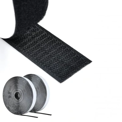 Imagen de AiQInu Belcro Adhesivo Doble Cara,5 Metros Hook y Loop Auto Adhesivo,30mm Ancho Reutilizable Nylon Cinta Cara Extra Fuerte para Oficina,Doméstica,Bricolaje