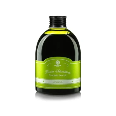 Imagen de Octopus tinta para pluma estilográfica en práctico frasco de recambio, estilográfica, caligrafía Verde Lima 250ml