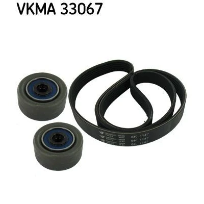 Imagen de SKF VKMA 33067 Juego de correas trapeciales poli V PEUGEOT: 307 Hatchback, SW, Familiar