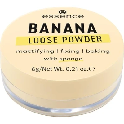 Imagen de Esence Banana Polvo suelto, amarillo, mate, vegano, sin perfume, alcohol, 1 unidad (6 g)