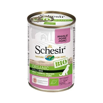Imagen de Schesir Dog Bio Alimento para Perros (6 latas de 400 g)