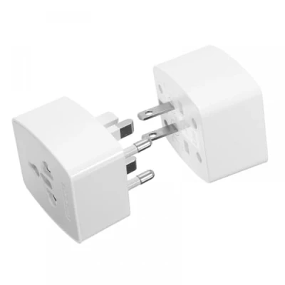 Imagen de APOKIN 2X Adaptador Universal Enchufe UK/Ingles/Reino Unido/US/Americano/Australia/CINA/Chino/China/Japonés/Suiza Europeo Españal UE Schuko Adapter Corriente de Viaje con Toma Tierra