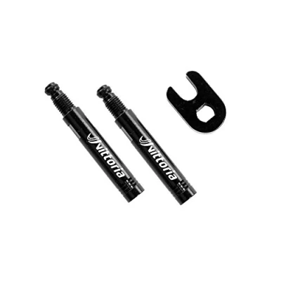 Imagen de Vittoria Comet 151.5ve.02.60.111BL Blister 2 Piezas alargador Valvula 60 mm