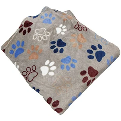 Imagen de Nobby Classic LISSI 60882 Manta para Perro, 100 x 150 cm, Color Gris Claro