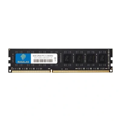 Imagen de Rasalas 8GB PC3 10600 DDR3 1333 Udimm Memoria RAM 2Rx8 10600U 240 Pin 1.5V CL9 1333mhz Módulo para AMD, Intel Desktop Computer 8 GB…