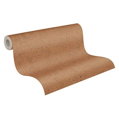 Imagen de Papel pintado Liso Said Marrakesch Metropolitan Stories 2 A.S. Création tejido no 10.05 m x 0.53 Marrón Naranja Fabricado en Alemania 379045 37904 5