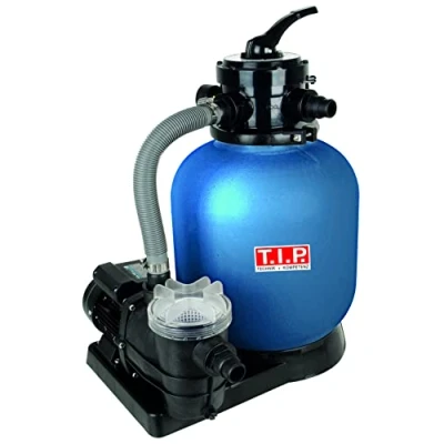 Imagen de TIP Piscina Juego de filtros Filtro Arena SPF 370 F, hasta 7.000 L/h caudal