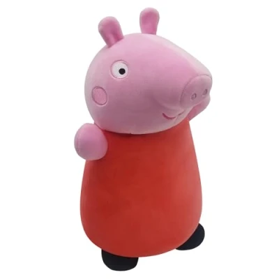 Imagen de Squishmallows SQPP00004 Peluche Oficial de Peppa Pig HugMees, Supersuave
