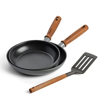 Imagen de GreenPan Frying Pan Set with spatula Mayflower Pro ø 20 + 24 cm ceramic non stick coating
