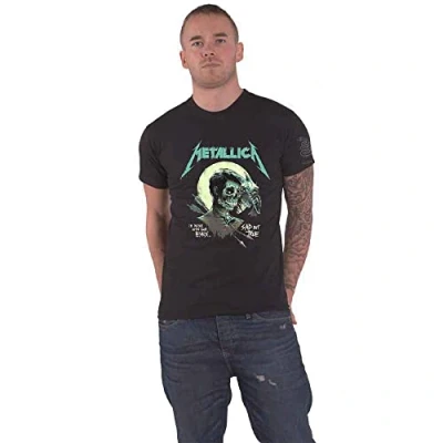 Imagen de Rock Off Metallica Camiseta &quot;Sad But True Poster&quot; (negro), Negro, 54