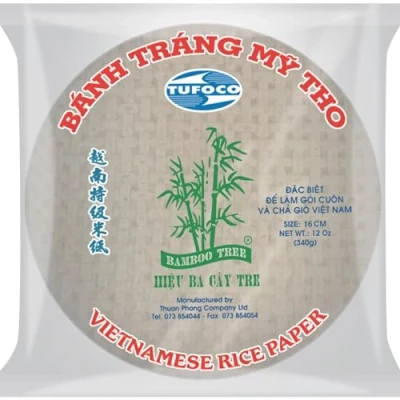 Imagen de BAMBOO TREE Papel de Arroz 16 cm, Redondo (1 X 340 GR)