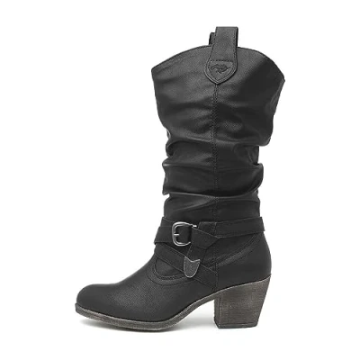 Imagen de Rocket Dog Sidestep, Botas Tacón Mujer, Black Light Black, 37 EU