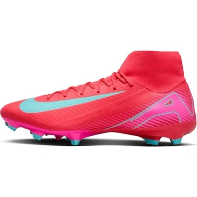 Imagen de Nike Performance ZOOM 10 Academy FG/MG Botas de fútbol con tacos, Talla: 38, Ember glow/aurora green Zapatos