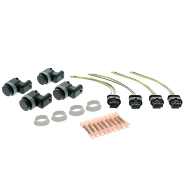Imagen de VEMO V10 72 40817 Sensores de Aparcamiento delante y detrás negro Sensor ultrasonido VOLKSWAGEN: GOLF 6, Passat B6 Berlina, Variant