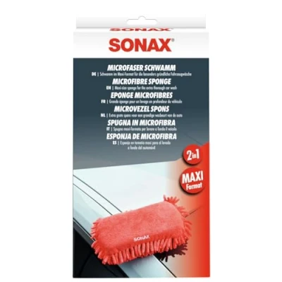 Imagen de SONAX Esponja de microfibras (1 unidad) en formato maxi para un lavado del automóvil minucioso N. 04281000
