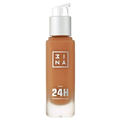 Imagen de 3INA MAKEUP The 24H Foundation 651 Base de Maquillaje Caramelo con Subotono Amarillo Cobertura Total Duración y Resistente al Agua Vegan Cruelty Free