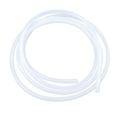 Imagen de LAVMHAB manguera de silicona 6 mm ID x 8 OD 3 metros longitud, mangueras calidad alimentaria, flexible transparente para transferencia agua y aire la bomba