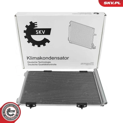 Imagen de ESEN SKV 86SKV195 Condensador sin secador Aluminio 603mm