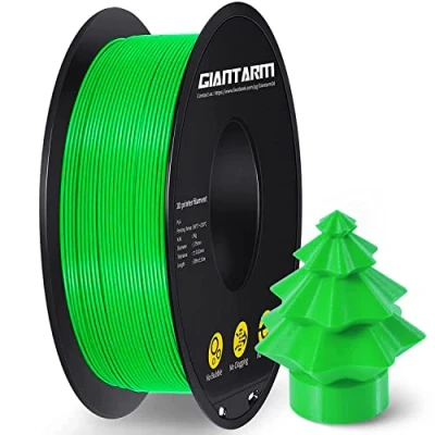 Imagen de Filamento PLA 1.75mm, GIANTARM para impresión 3D, 1kg 1 Spool，Verde