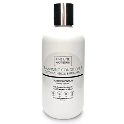 Imagen de 99% Natural ACONDICIONADOR EQUILIBRANTE COCO, NEROLI &amp; BERGAMOTA 250 ml de Fine Line Apothecary. Sin Sulfatos, Parabenos, Silicona. Concentrado. pH 5.5 para Pieles Sensibles y Atópicas.
