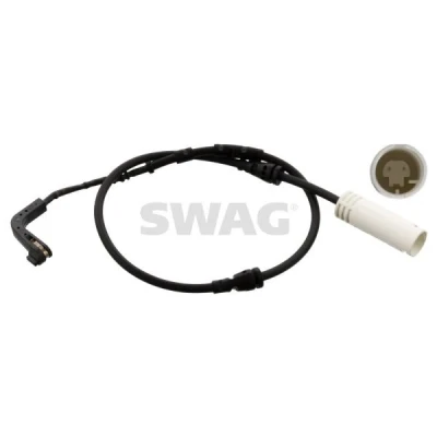 Imagen de SWAG 20 92 4320 Sensor de Desgaste Pastillas Frenos Eje delantero BMW: 3 Berlina, 1 Hatchback, Touring