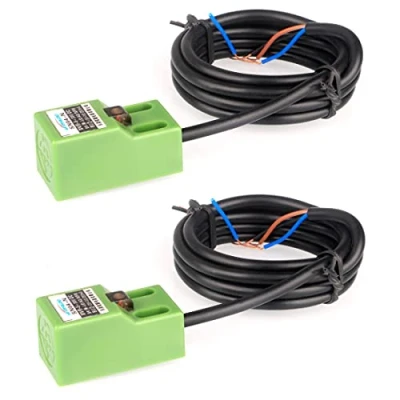 Imagen de GUUZI 2 piezas SN04 N DC NPN Sensor de Aproximación Interruptor Proximidad Inductivo 5mm 3 Cables 6 36V/CC