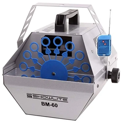 Imagen de Showlite BM 60 maquina de pompas con mando distancia