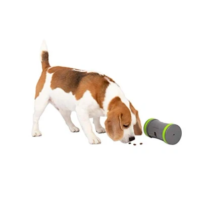 Imagen de Petsafe Kibble Chase Dispensador de Comida y Golosinas para Perros, Juguete Interactivo Inteligente Funciona con Pilas, Resistente