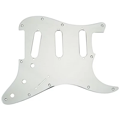 Imagen de Fender 099 1360 100 1 Ply Cromado 11 hoyos Monte S/S/S Stratocaster golpeador