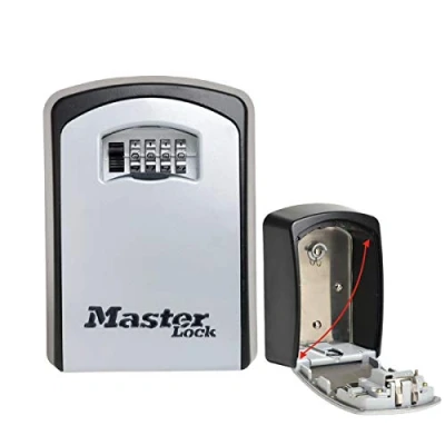 Imagen de Master Lock Caja Fuerte para Llaves [Extragrande] [Montaje Mural] 5403Eurd de Seguridad, Extra Large