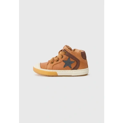 Imagen de Bisgaard Holger Zapatillas altas para niños, Talla: 28, Cognac Zapatos