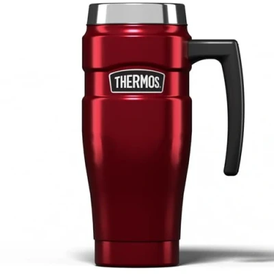 Imagen de Thermos Taza de viaje térmica (de acero inoxidable, 470 ml)
