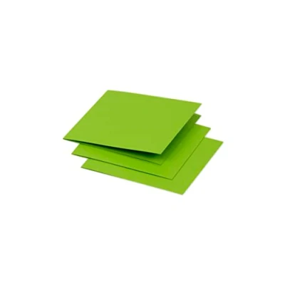 Imagen de Clairefontaine 16021 C tarjeta plegable Pollen 11,6 x cm) 210 G paquete de 25 verde menta