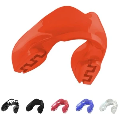 Imagen de Safejawz Protector bucal para aparatos ortopédicos. Todos los Deportes de Contacto, incluidos rugby, MMA, artes marciales kickboxing, judo, hockey y boxeo (Rojo)