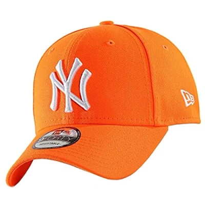 Imagen de New Era York Yankees MLB Cap Verstellbar 9forty Basecap Kappe Neon Orange One Size