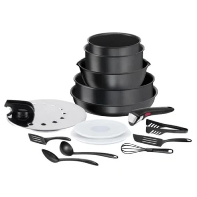 Imagen de Tefal Ingenio Daily Chef, Juego de 15 piezas, revestimiento antiadherente