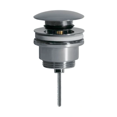 Imagen de Tres Griferia Válvula Lavabo Simple‑Rapid Tapón Ø 63 Mm Click‑Clack (13454010)
