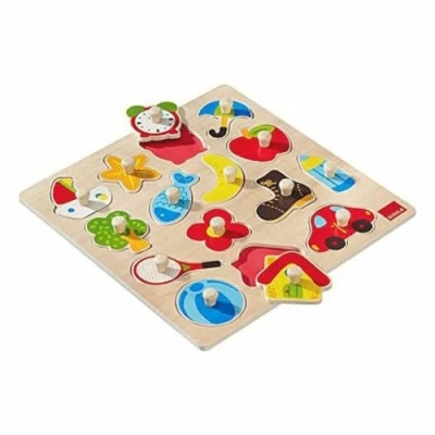 Imagen de Goula Puzle siluetas, Encajable de madera para niños a partir 2 años