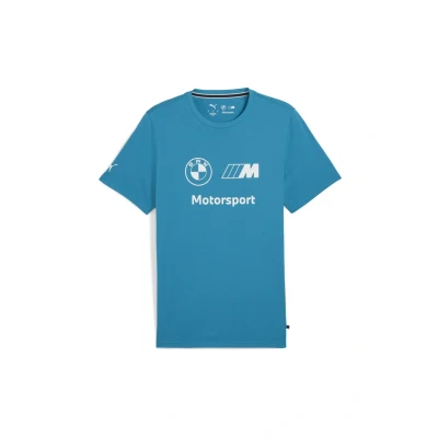 Imagen de Puma LOGO TEE Camiseta estampada, Hombre, Talla: XL, Tropical blue