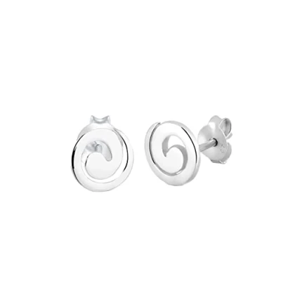 Imagen de Elli Pendientes Spirale Geo Basic Filigran 925 Sterling Silber