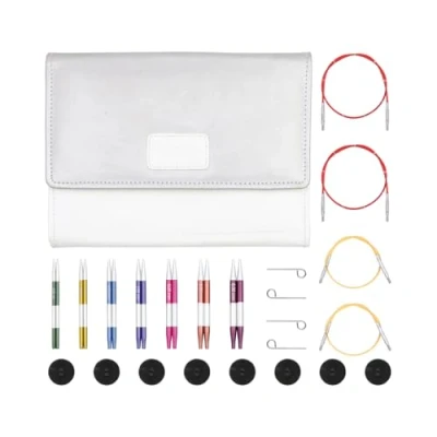 Imagen de KNITPRO Juego de 7 agujas tejer intercambiables, Assorted, No se aplica